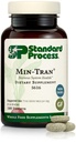 Standart Süreç Min-Tran - Nervous System Health Supplement - İyi Magnezyum Kaynağı - Temiz Yollar ve Sağlıklı Stres Cevapları - Gluten-Free, Non-Dairy & Non-Soy - 180 Tabletler