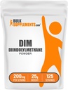 BulkSupplements.com DIM Toz - Diindolylmethane Toz, Erkekler ve Kadınlar için DIM Supplement - Unflavored & Gluten Free, 200 mg per Service, 25g (0.88 oz) (Paketi)