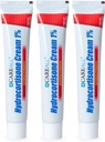 Tüm Hydrocortisone% 1, 1oz Tube (Pack of 3), maksimum Güçlü Anti-Itch Cream, Bug Bites, Eczema, Psoriasis, Zehir Ivy, Oak ve Sumac