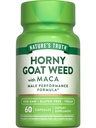 Nature's Truth Horny Goat Weed with Maca | 60 Toz Türlü Capsules | Vegan, Non-GMO ve Gluten Free Supplement Supplement