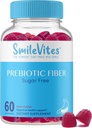 Prebiyotik Fiber Gummies for Digestive Health | Supports Gut Bakteri & Digestive Regularity | Vegan, Keto, Kosher | Gluten-Free, Non-GMO, Plant-Based | Natural Berry Flavor | 60 Count