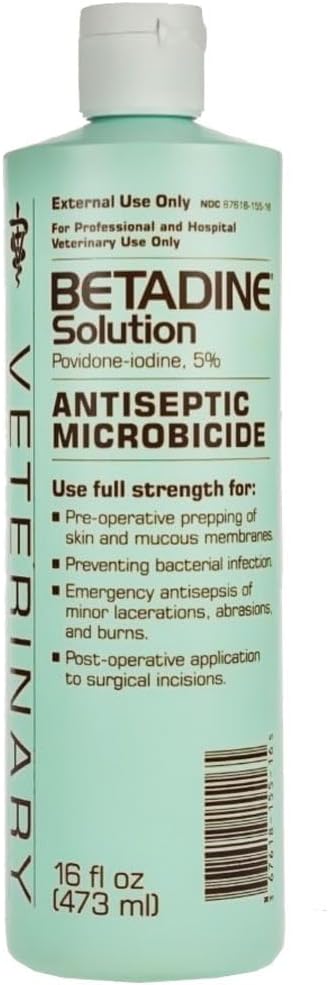 Betadine% 5 Çözüm, 16 Fl Oz (Pack of 1)
