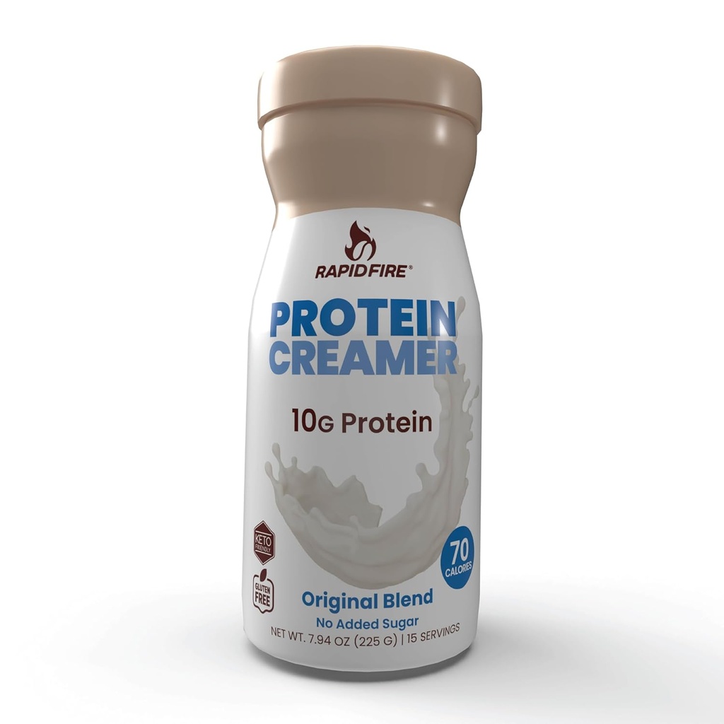 Protein Creamer, Original Mix, Keto Friendly, 10g of protein with Vitamins and Minerals, 15 Hizmet, Metabolism'i artırmak ve Enerjiyi artırmak, Multipl Metabolism ve Arttırmak