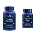 Hayat Kretine Capsules 120 Kont & Cap Magnezyums 500 mg 100 Kont - Kas Güçlü, Kalp Sağlığı