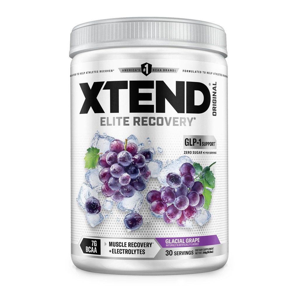 Xtend XTEND Original BCAA Toz 7g BCAA ve 2.5g L-Glutamine, Sugar Free Post Workout Muscle Recovery Drink with replicas for Men & Women, 30 Servisler