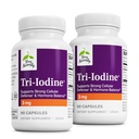Terry Natural Tri-Iodine - Diyetsel Hap & Prostate Health Support - Sağlıklı Tiroid Fonksiyonlu Tamam Yardım - 3 mg, 90 Capsules, 2 Pack