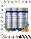 Oxidative Stress Relief Formula by Waybest Hücre Vitality NRF2 Activator (180 Vegan Capsules),Nutritional Anti-Aging Health Supplements,Blend of 5 Natural Herbalytonutrients Malzemeler