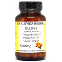 Barlowe's Herbal Elixirs Omegia SeaberryTM | Sea Buckthorn | Tamam Omega 3, 6, 7, 9 Fatty Acids | 500 mg Per Capsule | 60 Veggie Capsules | Glass Şişe | Stearate Free Free Free