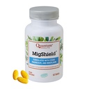 Kuantum Sağlık MigShiel Magnezyum Supplement with Riboflavin & CoQ10 Helps Proper Function of Brain Heart & Muscles Daily Nutritional Essentials for Women & Men - 60 Tabletler