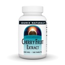 Source Naturals Cherry Fruit Extract, Natural Source of Dermas Bu antioksidan olarak hareket eder*, 500 mg - 180 Tablet