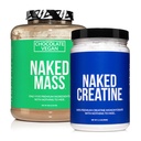 NAKED Soy-Free protein Sche: 8LB Chocolate Vegan Mass Kre