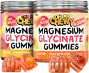 Magnezyum Gummies Sche – 2 Şişe (60 Her) – Strawberry Banana & Peach Mango