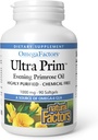 Doğal Faktörler Ultra Prim Eveningrose Oil 1000 mg, Omega-6 GLA Doğal Kaynağı, 90 Softgels