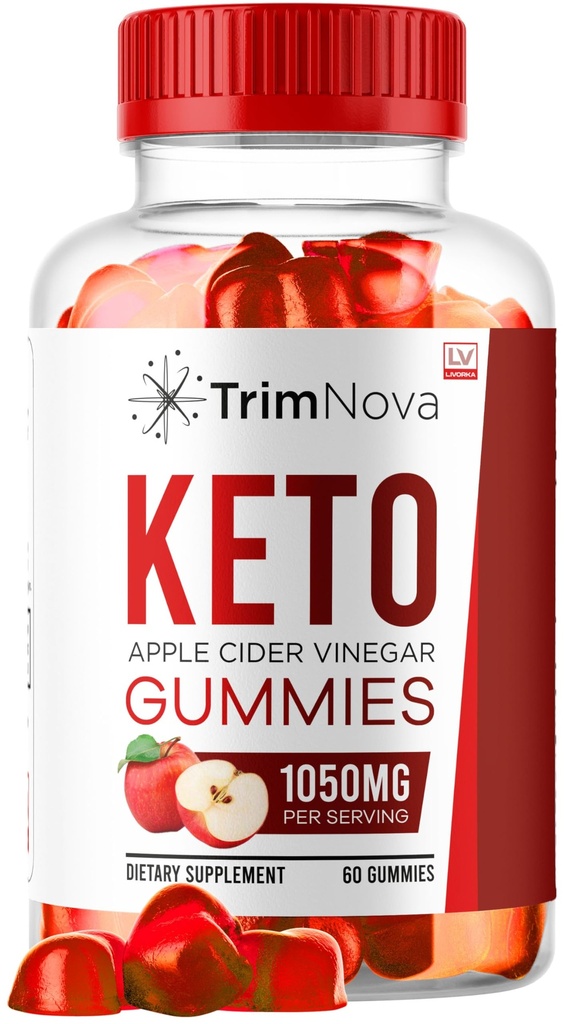 LIVORKA TrimNova Keto ACV Gummies, TrimNova Gummies, TrimNova HuaV Gummies, TrimNova Chem Formula, TrimNova Chem ACV Gummies 1050MG, 1 ay için 60 Gummies.