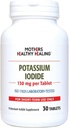 Potasyum Iodide 130 mg KI Supplement | Tiroid Desteği için 30 Tablet | Iodine - YODO Naciente