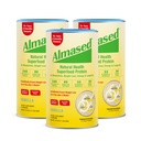 Almased Vanilla Meal Change Shake - Low-Glycemic High Plant Base protein Toz- Beslenmesel Kilo Sağlığı Desteği Tamam - Vanilla Flavor - 17.6 oz (1.1 Pound (3 Pack)