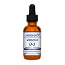 Nutrasal Micro D3 Vitamin D-3 Drops - Yüksek Konfe (2 Milyon İ’nin) D3'ü Nano Teknolojisi ile ve 10X Daha Fazla Abhidrorpsiyon -1 oz (30 ml)