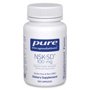 Saf Encapsulations NSK-SD - 100 mg Nattokinase - Normal Kan Circulation - Destekler Fibrinolytic Activity* - Gluten Free & Non-GMO - 120 Capsules