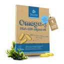 Testa Omega-3 Supplement - Vegan bazlı Omega 3 DHA EPA Capsules Algae - Omega 3 Fatty asitleri - Kalp, Beyin ve Ortak Sağlık - Plastik Olumsuz, RTG ve Kosher - İki Ay Supply Supply