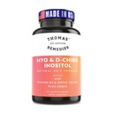 Thomas'ın tüm doğal remedies Myo Inositol Supplement & D-Chiro Inositol Comb ile Folate ve Vitamin D3, 40 to 1 Oran, Non-GMO, No Fillers, CoQ10, 90 Vegan Capsules