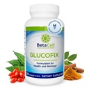 Glucofix - Berberine Supplement - Herbal Supplement with Cinnamon, Gymnema, Berberine, Bitter Melon, and Turmeric - 120 Capsules