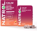 Natrol Hızlı Denge Calm Mints, Diyetsel Tamam, Raspberry Lemonade Yapay olarak Flavored, 30 Kont, 15 Day Supply