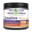 Amazing Formulas Micronized Tinatine Monohidrat Toz Supplement | 5000 mg Arada | İdeal Pre & Post Workout Supplement | ABD'de Yapılacaklar (1 LB, Orange)