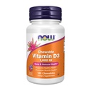 Şimdi Gıdalar Tamamlar, D-3 1000 IU, Doğal Meyve Flavor, Yapısal Destek*, 180 Chewables
