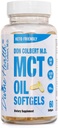 Dr. Colbert, MD MCT Oil Softgels | Keto Bölgesi ve İlahi Sağlık | Organik Piramitlerden 1000 mg | 60 Softgels