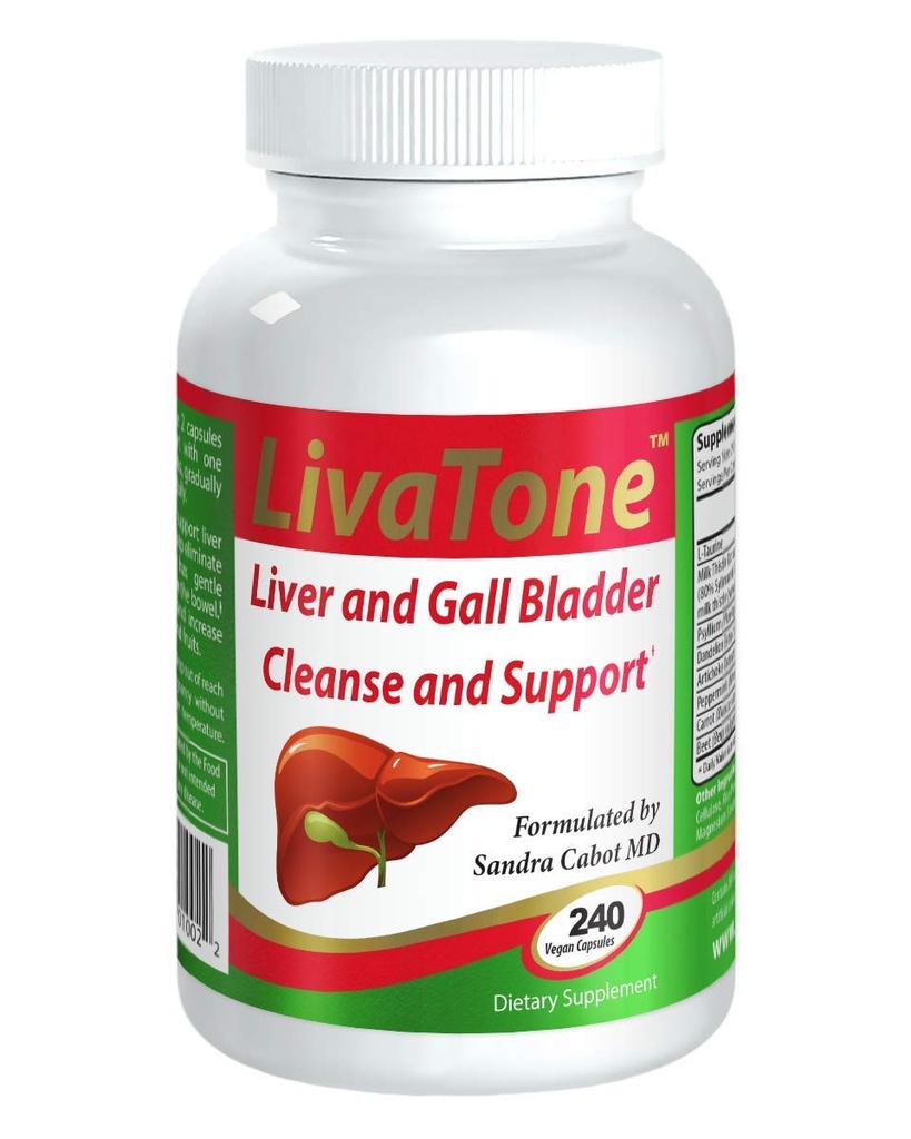 Liver ve Gallbladder Cleanse – Dr. Formulated Liver Cleanse ve Detox Pills, Süt Butle & Antioksis (240 Capsules)