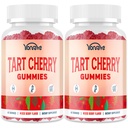 3300 mg Tart Cherry Gummies for Uric Acid Cleanse, Sleep, Gout, Joint & Kidney Support – Tart Cherry Extract with Celery Seed, Melatonin, Vitamin C – Detox & Antioksi – Karma Flavor, 120 Kont
