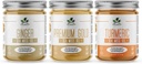 Bitki bazlı Jeff Organic Sea Moss Gel, Turmeric, Ginger, Plain, 3x16 oz. Natural Wildcrafted Superfood, Immune Defense and Digestive Support, Non-GMO, Vegan ve ketçap