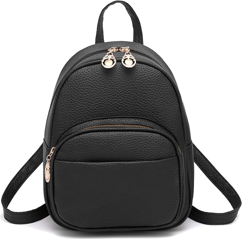 Barsine Mini Backpack for Women Girls Deri Backpacks Daily Small Daypack Omuzlu Bag with Pockets