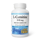 Doğal Faktörler, L-Carnitine 500 mg, Enerji Desteği, 60 Capsules (60 Hizmet)