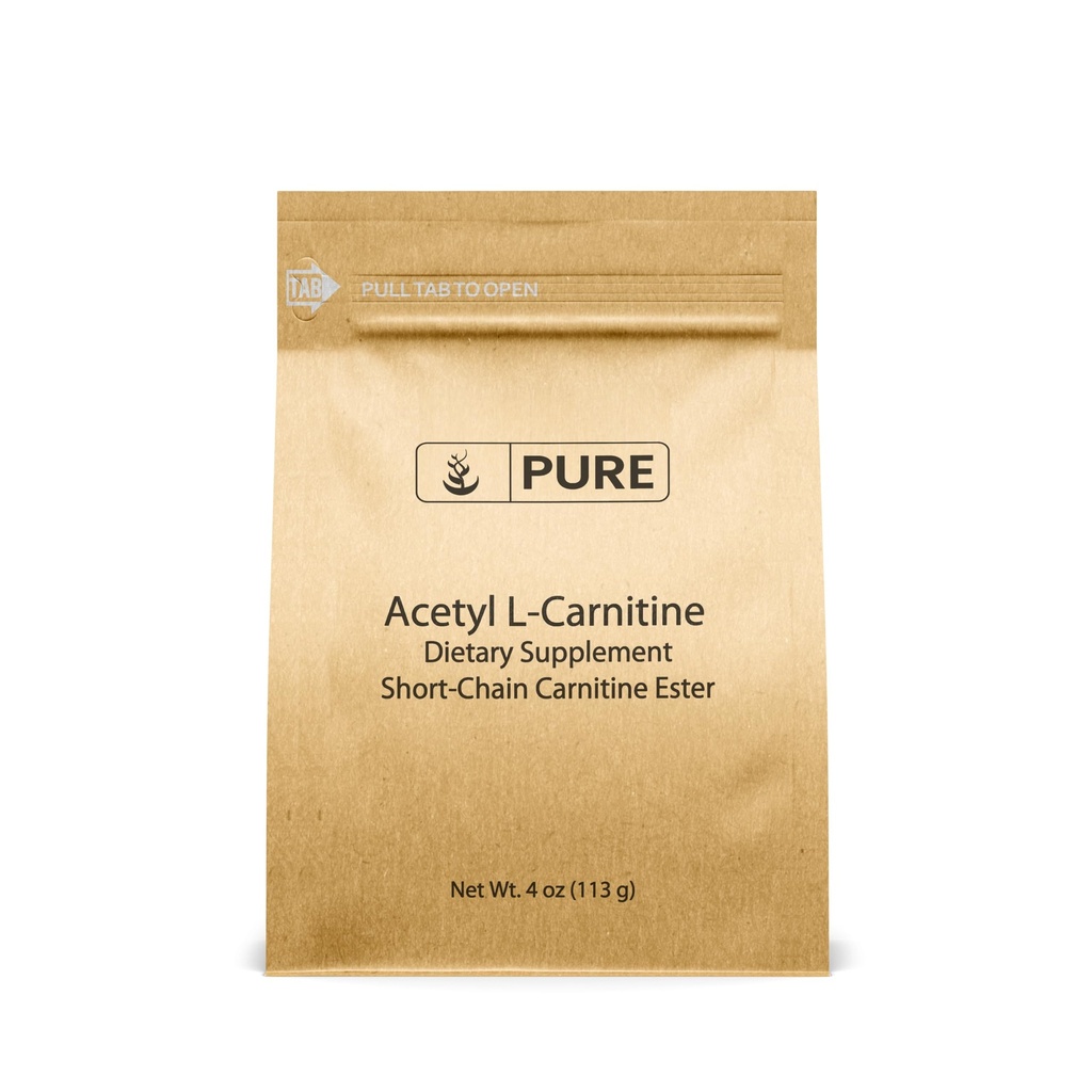 Pure Original Ingredients Acetyl L-Carnitine (4oz) ALCAR, Amino Acid Powder Supplement