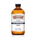 Sovereign Pro-Strength Bio-Active Copper Hydrosol - Bio available Copper Liquid Supplement for Yetişkinler & Kids w/Silver Hydrosol for Hair, Skin, & Nails, 30ppm - 8 fl oz (237mL)