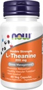 Now Foods: L-Theanine Stress Management 200 mg, 60 caps (2 Pack)