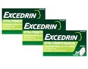 Excedrin Ekstra Güçlü - 24 Caplets, Pack of 3