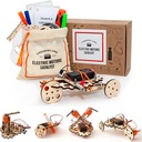 Robotik Mühendislik Kit | Bilim Adamları tarafından Tasarlanmış | 50 Plus Bölüm | 10 Plus STEM Çocuklar için 8 ila 12 | Elektronik, Bilim | Büyü Yaratıcılık, Grit | DIY Inventor Toy Hediye Hediyesi