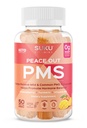 SUKU Vitaminleri - PMS Gummy Supplement with Chasteberry to Relieve PMS and Menopause Peach Gümüş Gummies (50 Count)