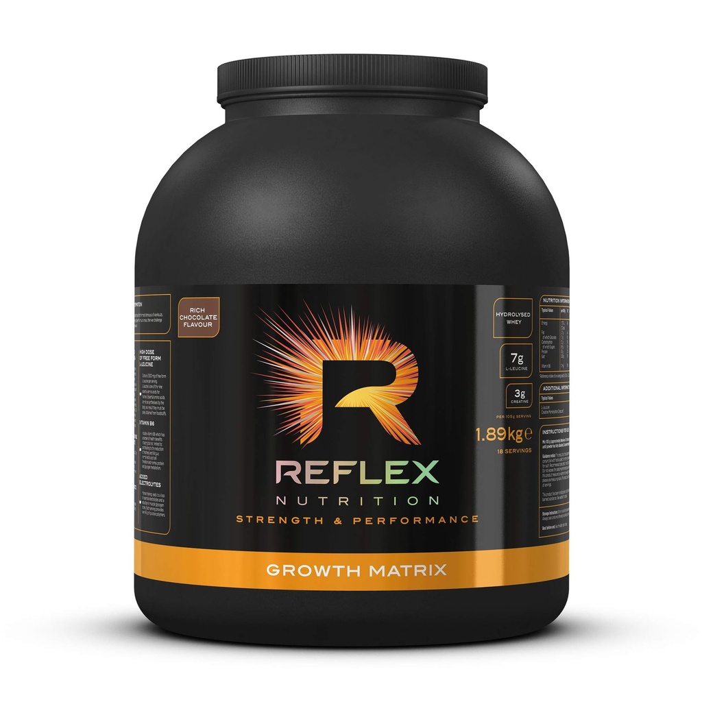 Reflex Beslenme Büyüme Matrix Toz Zengin Çikolata 1.89