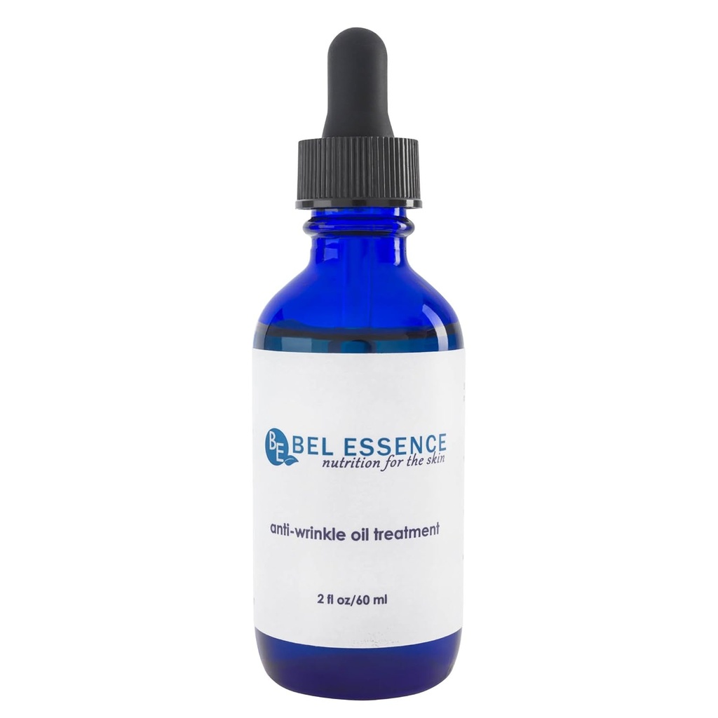 Bel Essence Anti-Wrinkle Oil Serum for Face - 100% Natural, Organik Hydrating Serum with Argan Oil-Anti Aging Serum Reduces Fine Lines, Firmalar Skin, Evens Skin Tone-All Skin 2 oz