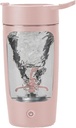 Elektrikli Shaker Şişe, Protein Mixes için Blender Şişeler, | Tritan | Honda Free| Portatif Batarya Kupası, Isıtma Shake Cups And Meal Change Shakes, 22 oz(Pink)