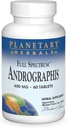 Gezegensel Herbals Full Spectrum Andrographis 400 mg - Ayurvedic Herb - 60 Tablet