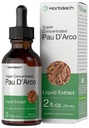 Horbaach PAU D Arco Bark Tincture | 2 fl oz | Tabebuia Avellanedae Herb Ekstraksiyon | Düşük Alkollü Ayaklar | Vejetaryen, Non-GMO & Gluten Free Herbal Supplement