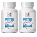 Su bakiyesi - WATER AWAY - destek, Su çözümü, Doğal diuretik karışım, Herbal su dengesi, Diuretic destek takviyesi, Doğal destek, Su dengesi 2 Bot 120 Caps