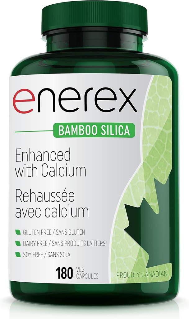 Bülcelal Citrate - 180 Veggie Caps for Bone & Dental Health, Geliştirilmiş Saç, Skin & Nails Büyüme - Plant-Based Supplement, Wine Extract & Organic Silica for Wellée