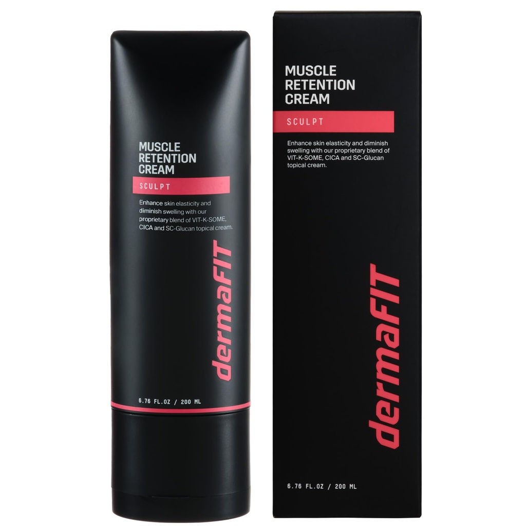 Sculpt Muscle Care Body Cream - Şekild & Dengeli Vücut - Yo-Yo Etkisi olmadan Güvenli Kaybedin, Post Workout, 200 ml, Topical Analgesic for Muscle, Work Great with Protein Supplements