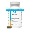 XYMOGEN Resveratin Plus - Patentli Pterostilbene + Trans-Resveratrol ile Quercetin Antioksis Supplement ile Cardiovascular + Hücre Sağlığı, Sağlıklı Ağlama, Immune Desteği (60 Capsules)
