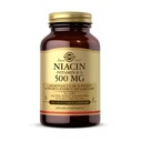 Solgar Niacin (Vitamin B3) 500 mg, 100 Sebze Kapsülleri - Enerji Metabolism - Non-GMO, Vegan, Gluten Free, Süt Free, Kosher - 100 Hizmet